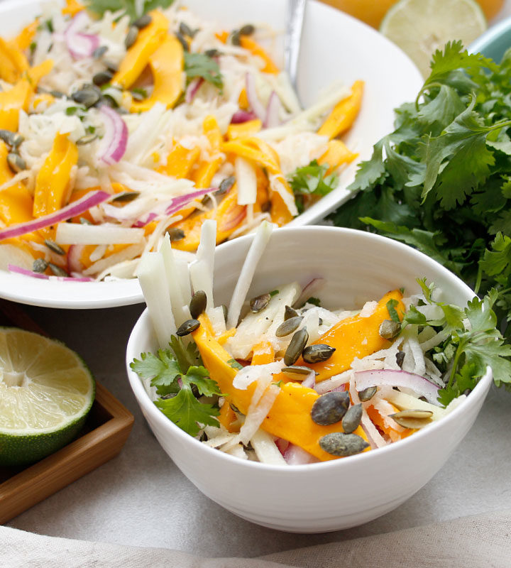 Jicama Chayote Mango Salad Recipe Fresh is Real