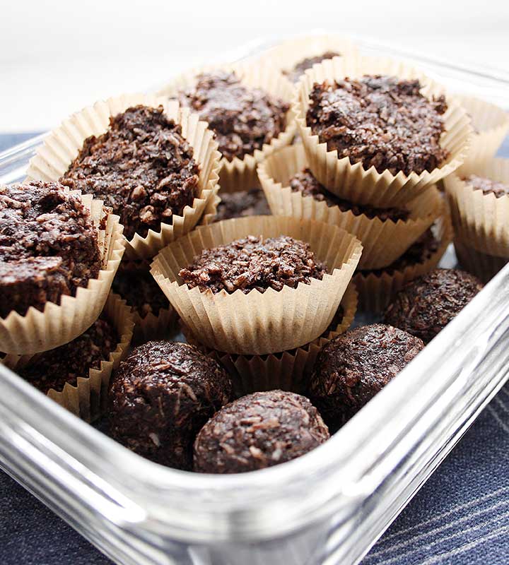 Raw Coconut Carob Treats AllergenFree Recipe by Fresh is Real