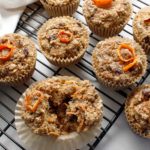Inside texture of muffins.