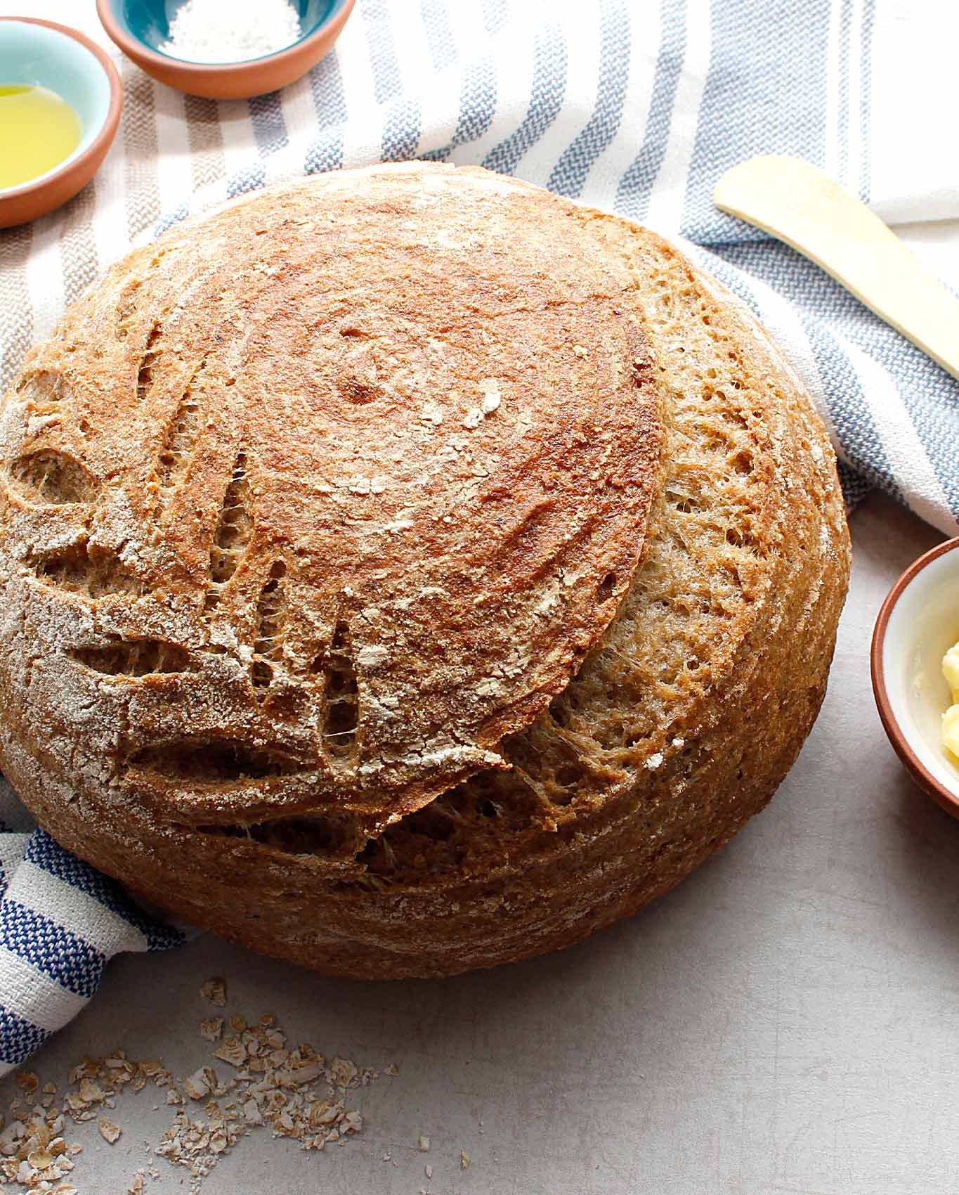 7-Inch Sourdough Boule (GF/V) Recipe by Fresh is Real