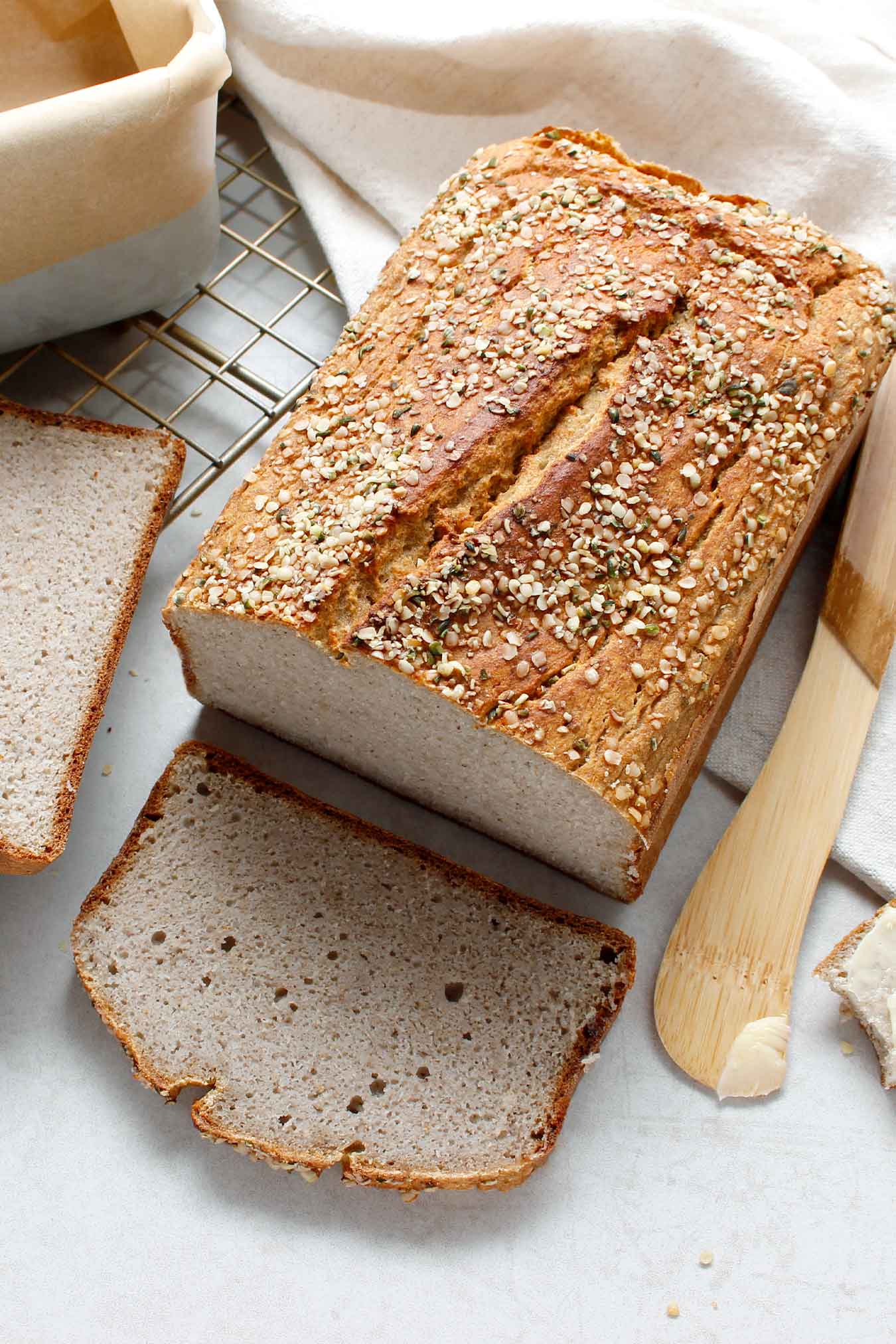 Rice bread. Гречишный хлеб. Гречневый хлеб. Bread without Color.